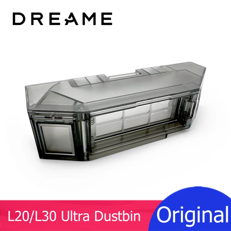 Oryginalny czarny pojemnik na kurz Filtr HEPA Części zamienne Kosz na śmieci Opcjonalnie dla Dreame L20 Ultra L30 Ultra Robot Odkurzacz Akcesoria