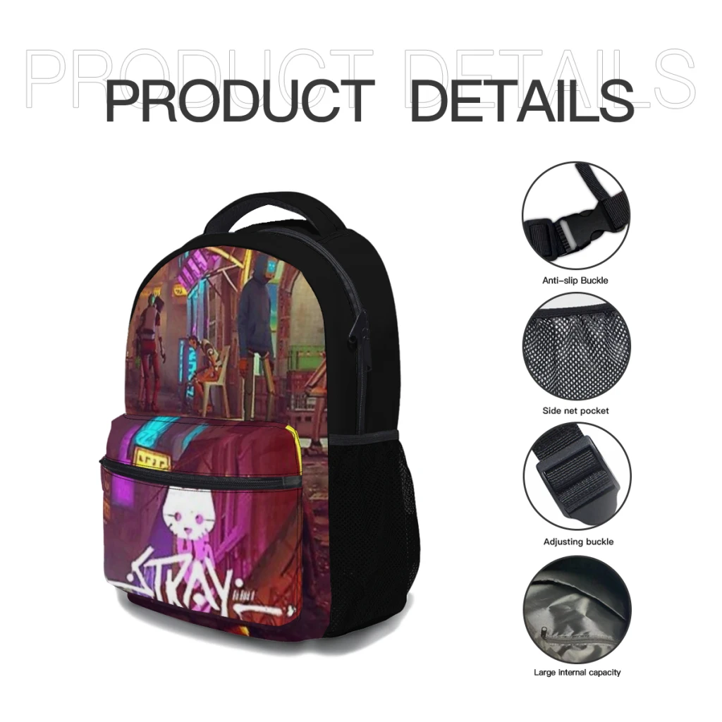 Stray World New Female Fashion girls High Capacity Waterproof College Backpack Trendy Girls Laptop School Bags 17inch ﻿ ﻿