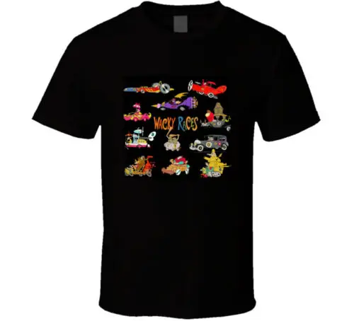 Wacky Races Vehicles T Shirt