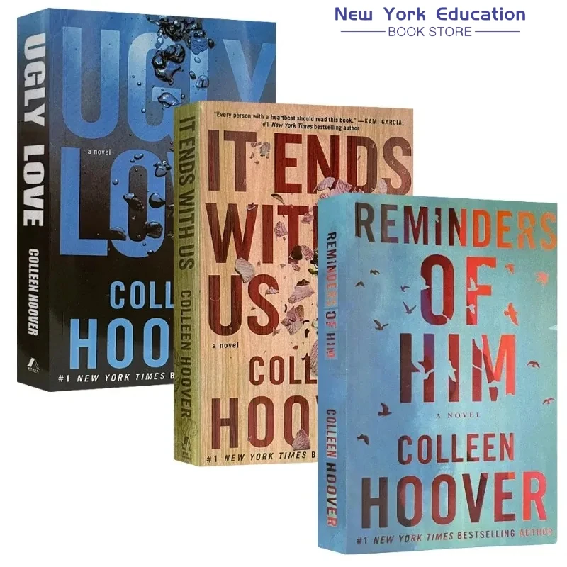 

Reminders of Him/ It Ends with Us/ Ugly Love Novel By Colleen Hoover Novels Book in English for Adult New York Times Bestselling