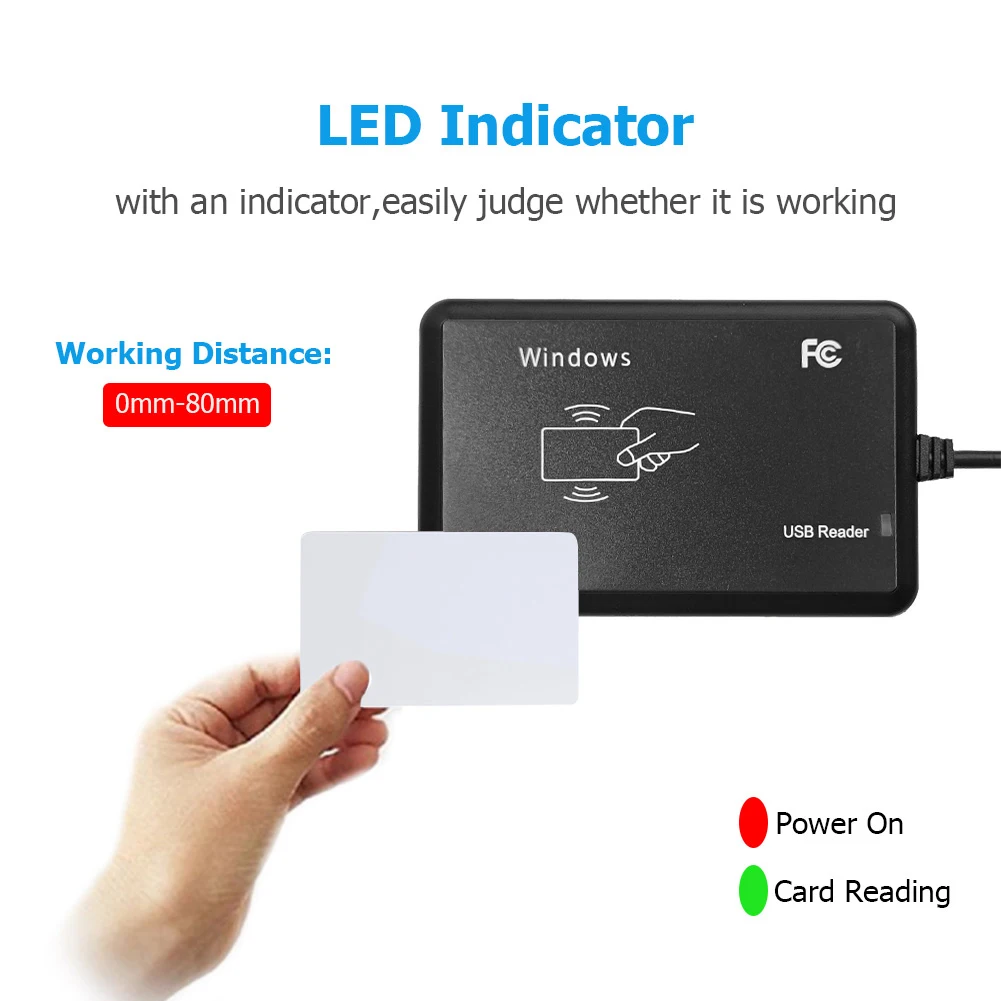 

Бесконтактный RFID-считыватель смарт-карт, небольшой датчик приближения 125 кГц, встроенный динамик для контроля доступа, посещаемости