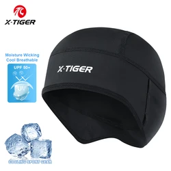 Gorra de calavera refrescante para hombre y mujer, gorro con forro para el sudor, para correr y ciclismo de montaña, X-TIGER