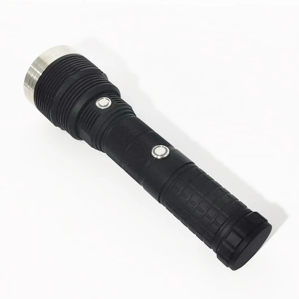 

Rechargeable Blue Customized LED Flashlight Torch