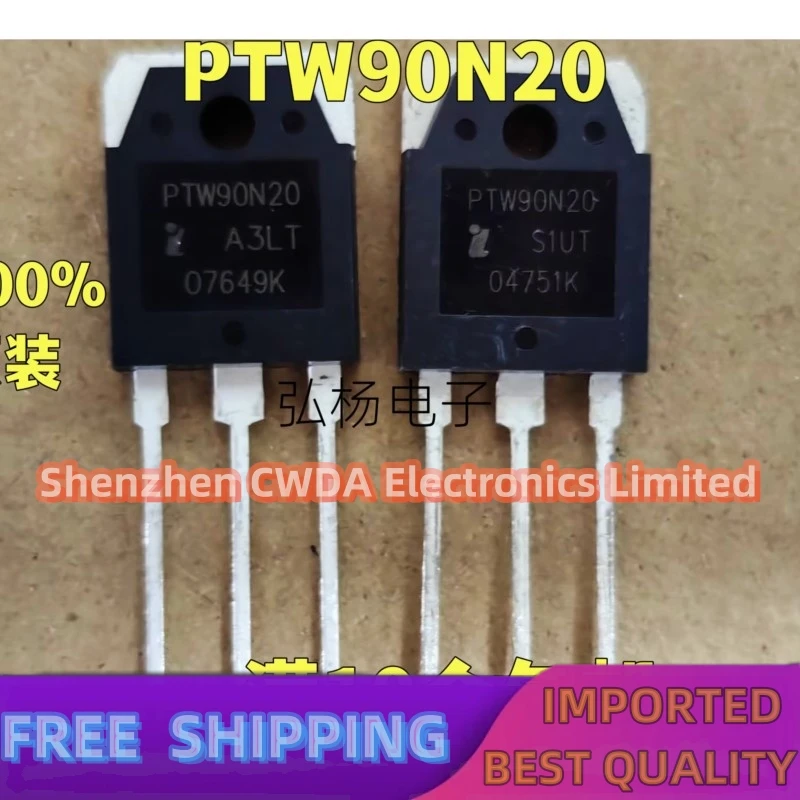 10PCS-20PCS  PTW90N20  90A 200V  TO-3P  In Stock Can Be Purchased