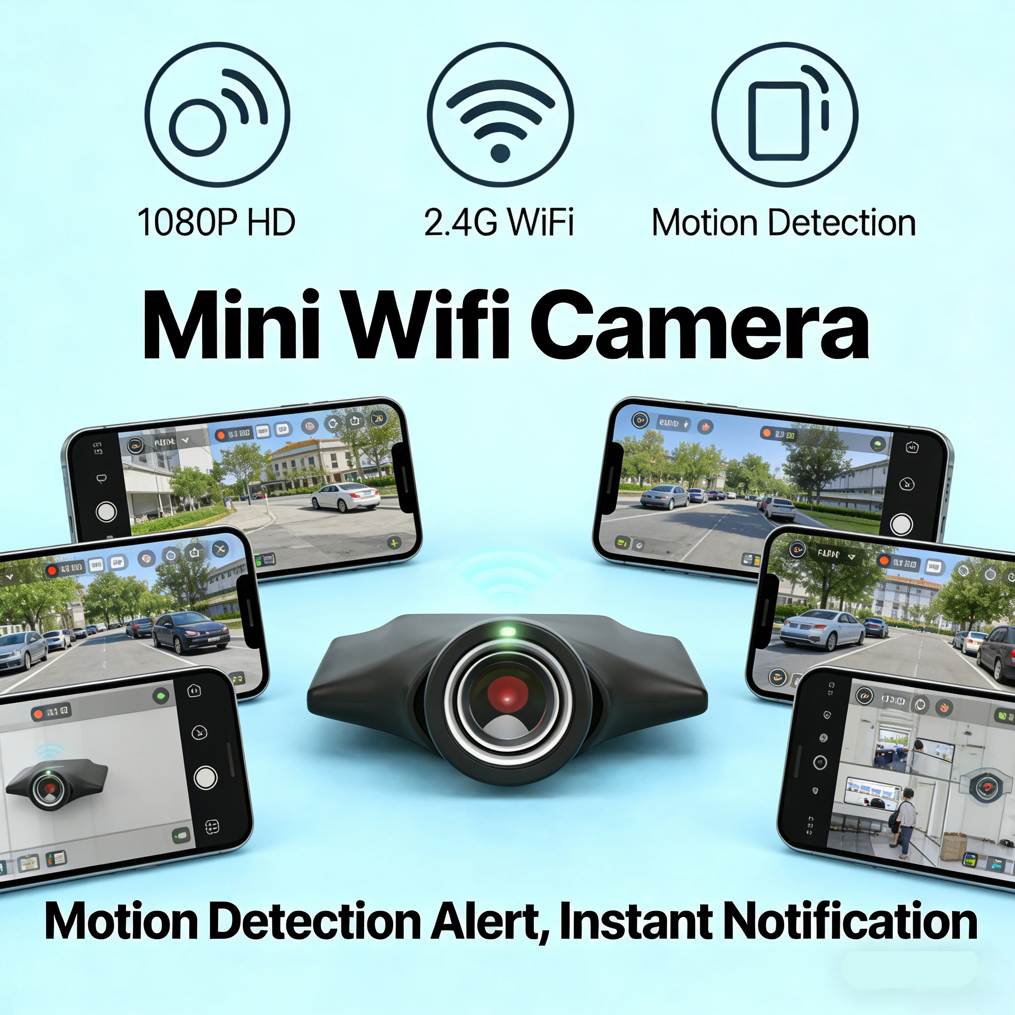 1080P Wifi Mini Cam…