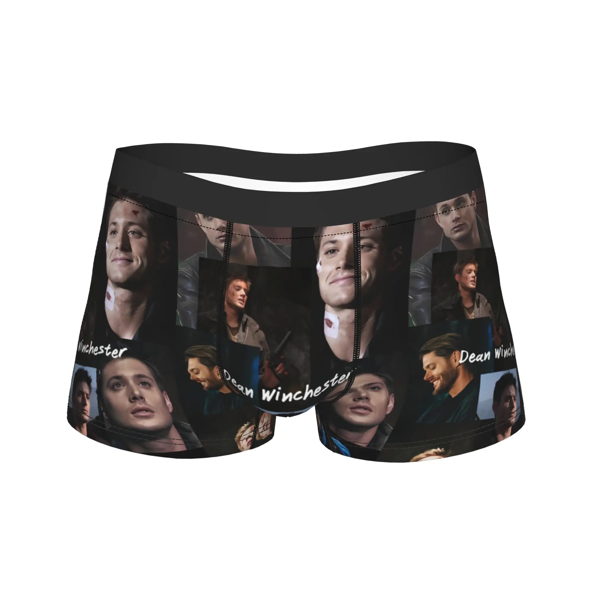 

Нижнее белье Jensen Ackles Dean Winchester Customs, боксеры-шорты, мужские трусы, дышащие трусы-боксеры, идея для подарка