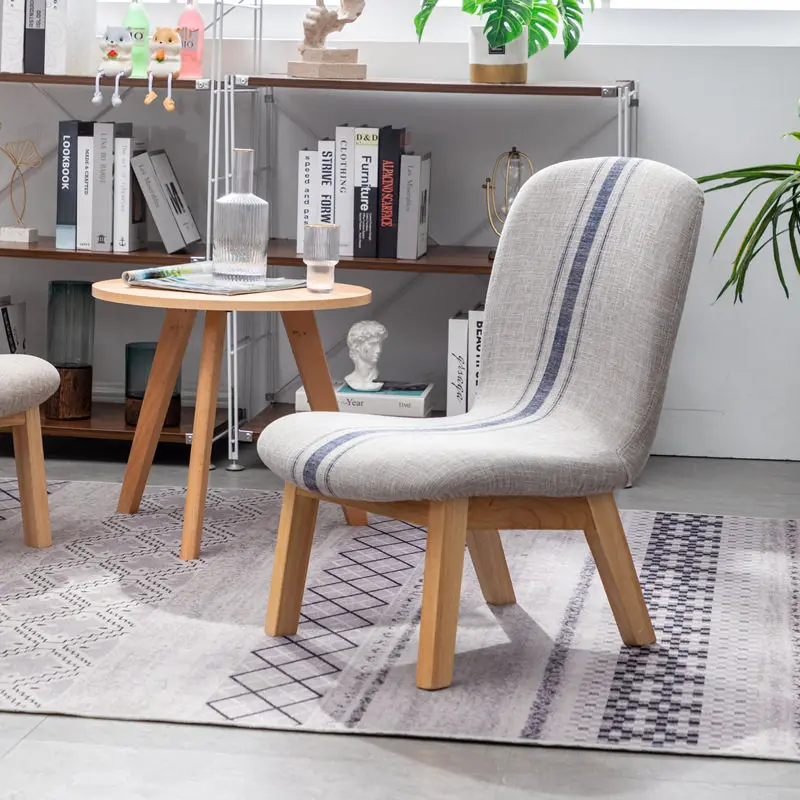 

//*Relax Modern Living Room Chairs Boho Lounge Adults Wooden Comfy Reading Chair Lazy Nordic Designer Sillas De Sala Home Furnit