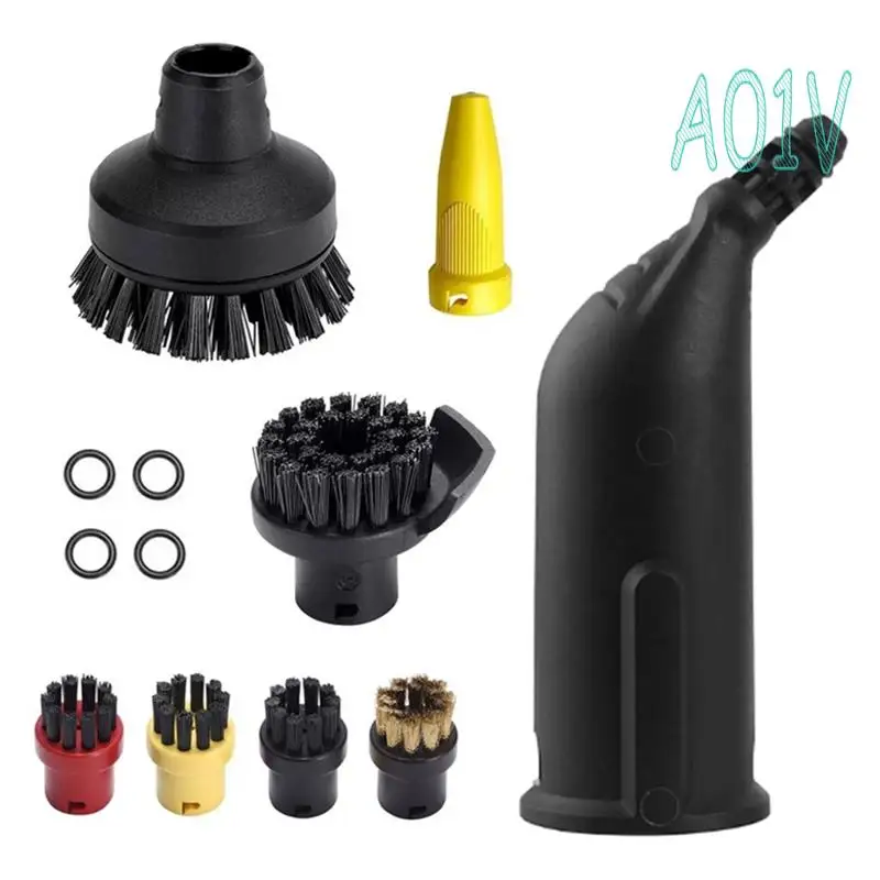 A01V-مجموعة فرشاة الفوهة المشتركة ل Karcher SC1 SC2 SC3 SC4 SC5 SC7 قطع غيار منظف البخار إزالة البقع العنيدة