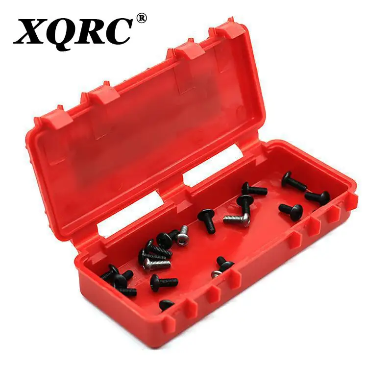 Plastic storage box luggage rack trim tool box is applicable to 1/10 RC car scx10 90046 trx-4 trx-6 D100 D90 upgrade accessories