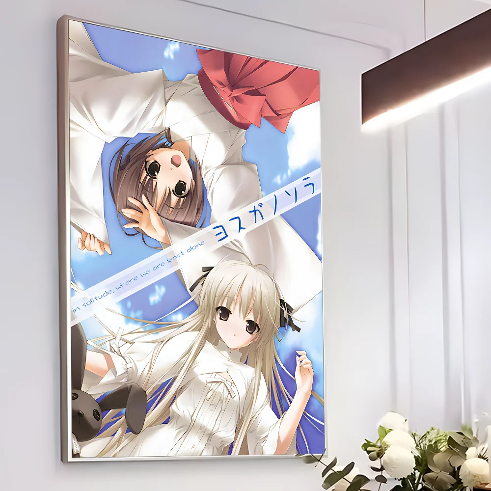 Kasugano Sora Yosuga No Classic Vintage Posters Decoracion Painting Wall Art White Kraft Paper Kawaii Room Decor