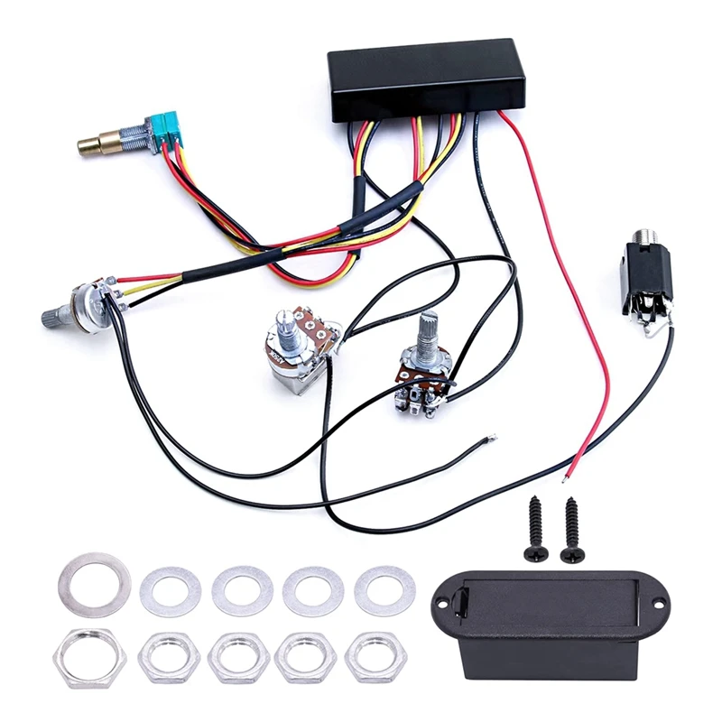 

EQ-B21T Electric Guitar Bass Active Pickup Electric Guitar Bass Line Instrument Accessories