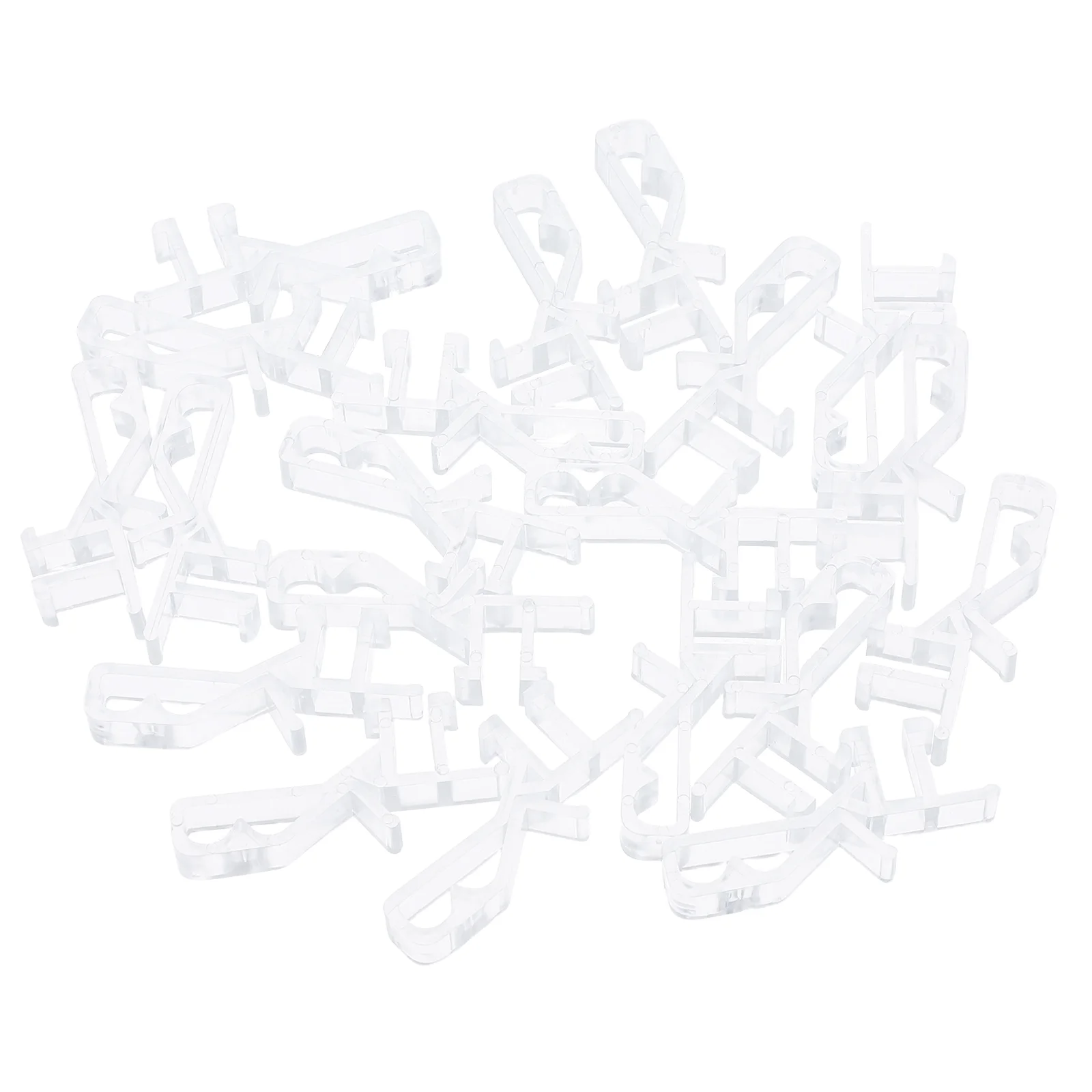 

Blinds Clips Plastic Valance Window Shower Curtain Keeper Sheer Curtains