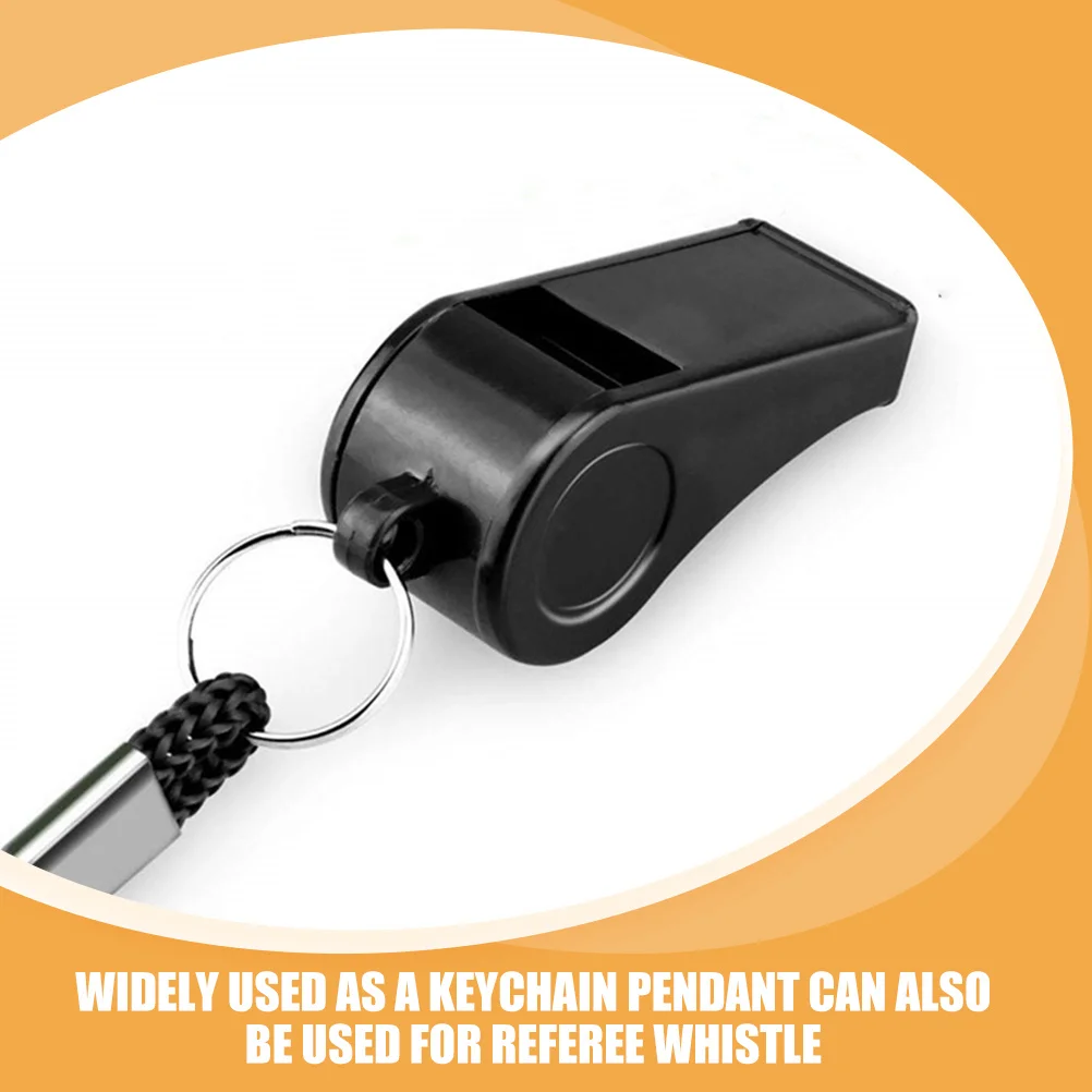 10 قطعة صافرة سلامة حرفية دقيقة لكرة القدم كرة السلة السفر الطوارئ صفارات المحمولة