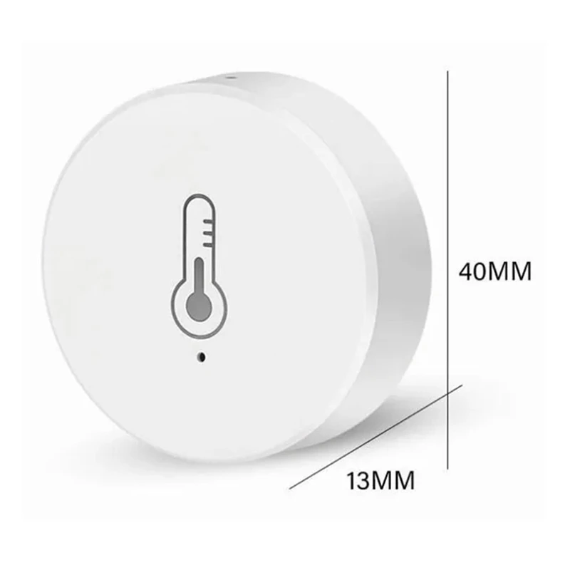 Tuya zigbee sensor de temperatura inteligente sensor de vida inteligente funciona com alexa google casa vida inteligente controle app 2 peças