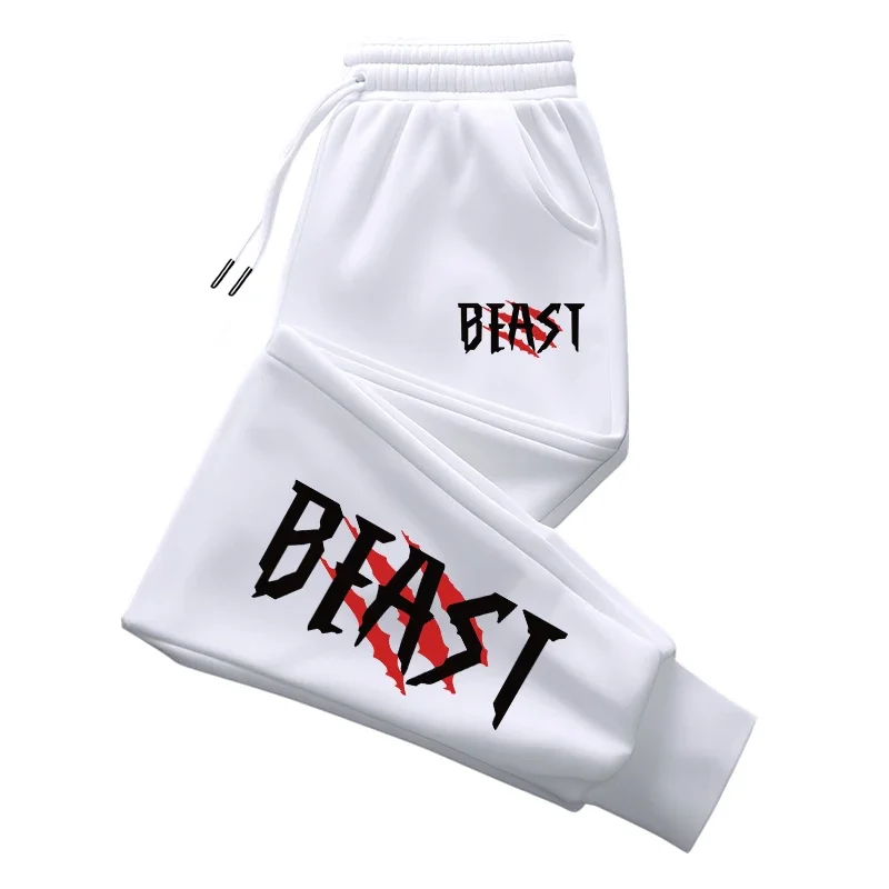 2025 Fall/Winter New Collection - Men's and Women's Trendy Retro Hip-Hop Letter-Printed Fashion Jogger and Sweatpants