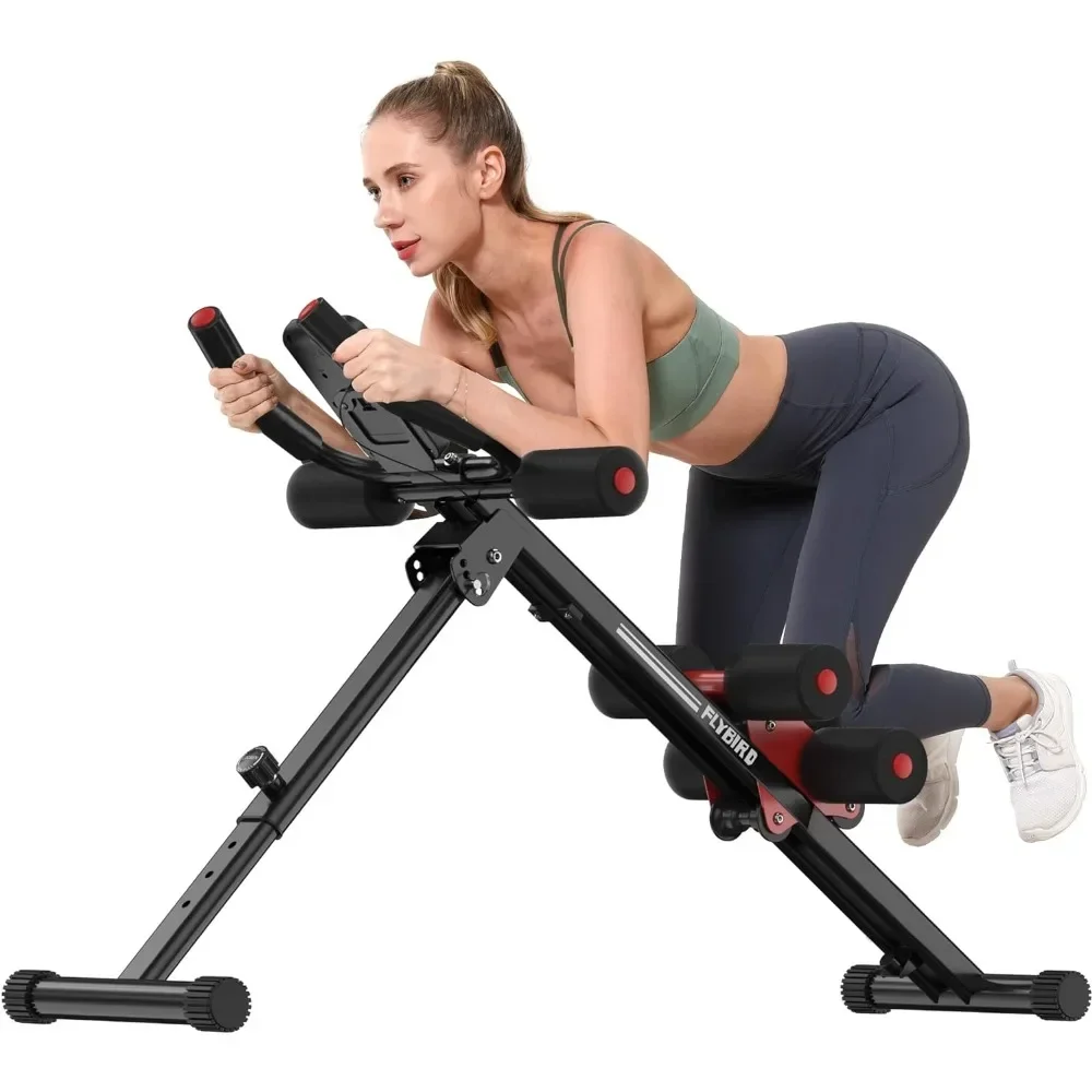 

A Ab Workout Equipment, Adjustable Ab Machine Full Body Workout for Home Gym, Strength Training Exercise Equipment