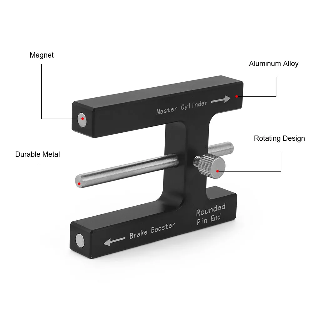 New Brake Adjustment Tool Brake Booster Push Rod Master Cylinder Push Rod Length Gauge For Brake Boosters With Adjustable Pins