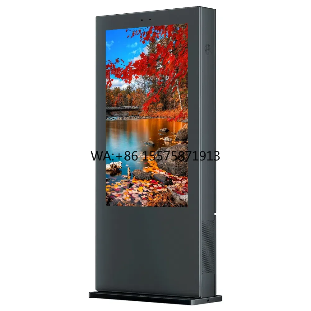 

IP65 Outdoor Digital Signage Double Side Totem Led Screen Outdoor Advertising Led Poster Displays for Commercial Use