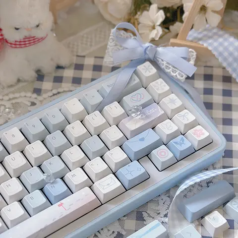 95 키 체리 프로필 PBT 키 캡 러브 레터 테마 키 캡 게임용 기계식 키보드 61/64/68/75/84 키 GMK67 AULA F75
