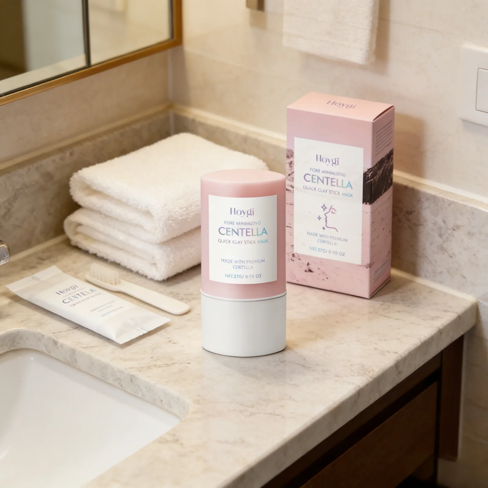 

Hoygi Centella Clay Stick Mask Pore Minimizer Soft Skin Cleaning Oil Control Remove Blackheads Deep Hydration Face Care Mud Mask