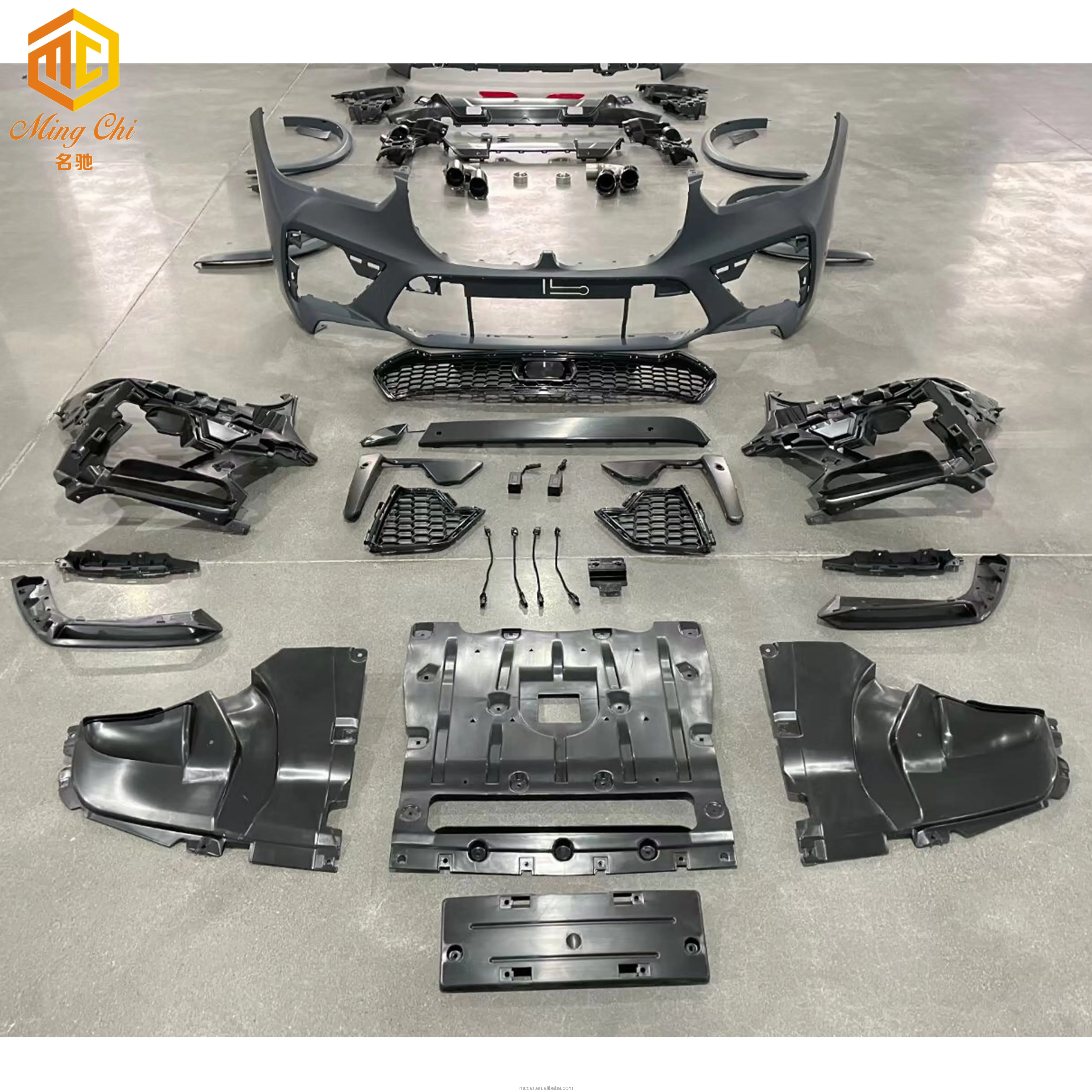 

Комплект кузова автомобиля X5m F95, решетка заднего бампера переднего бампера для X5 G05 18-20