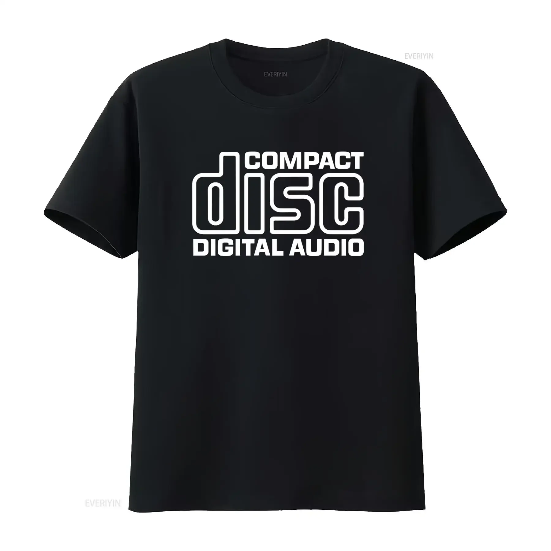 Compact Disc Digital Audio Logo T Shirt Retro Music Fan Collector Vintage Vinyl Lover Classic Top Audiophile Gear vintage
