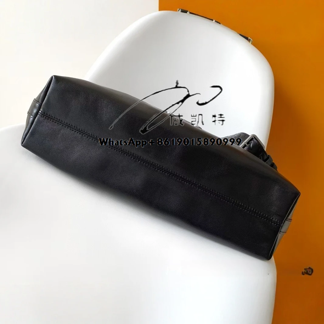 Bolsa feminina 2025 simples versátil de um ombro oblíqua Premium Sense