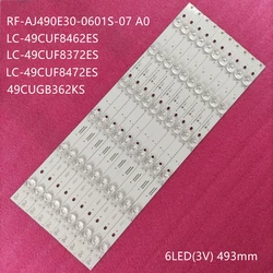 RF-AJ490E30-0601S-07 A0 AJ490E32 02 A2 LED backlight for Sharp LC-49CUF8462ES LC-49CUG8362KS LC-49CUF8372ES LC-49CUF8472ES