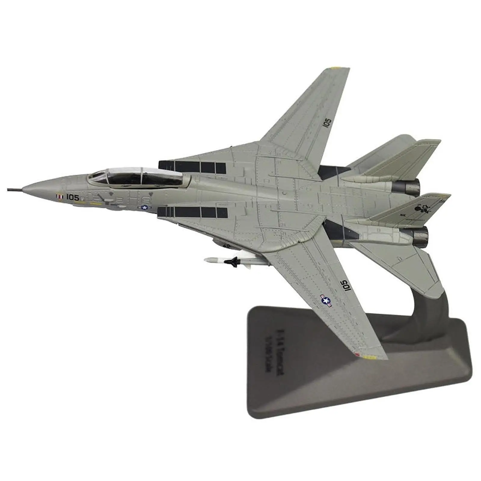 F14D Fighter Model Airplane Adults Gifts Collection Carrier based Aircraft for Bar Shelf Office Desktop Decoration