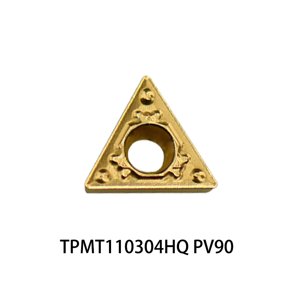 

Original TPMT 110304 TPMT110304 HQ TPMT110304HQ PV90 60° Inserts TPMT221HQ Carbide Plates CNC Lathe Cutter Machine Holder Knife