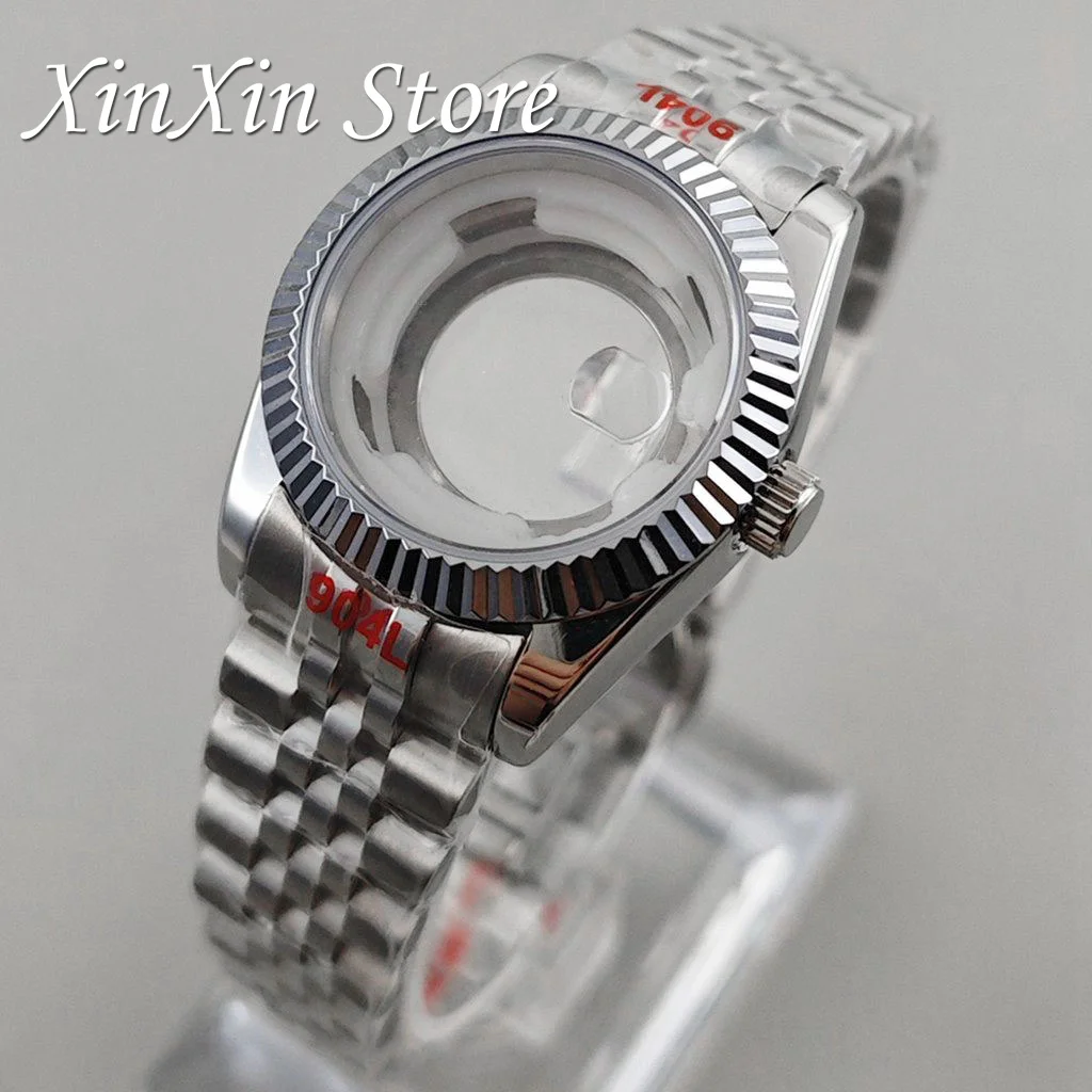 

Высококачественный корпус для часов 31 мм NH05 для женщин, аксессуары для часов Datejust, подходит для механизмов NH05 и NH06, циферблат 24,5 мм, браслет Jubilee.