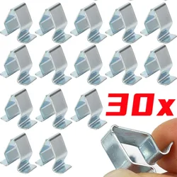 10/30pcs Car Door Strip Lining Metal Fastener Clips for VW Seat for Audi A4 A6 Golf 6 Car Trunk Tailgate Retainer Car Clips