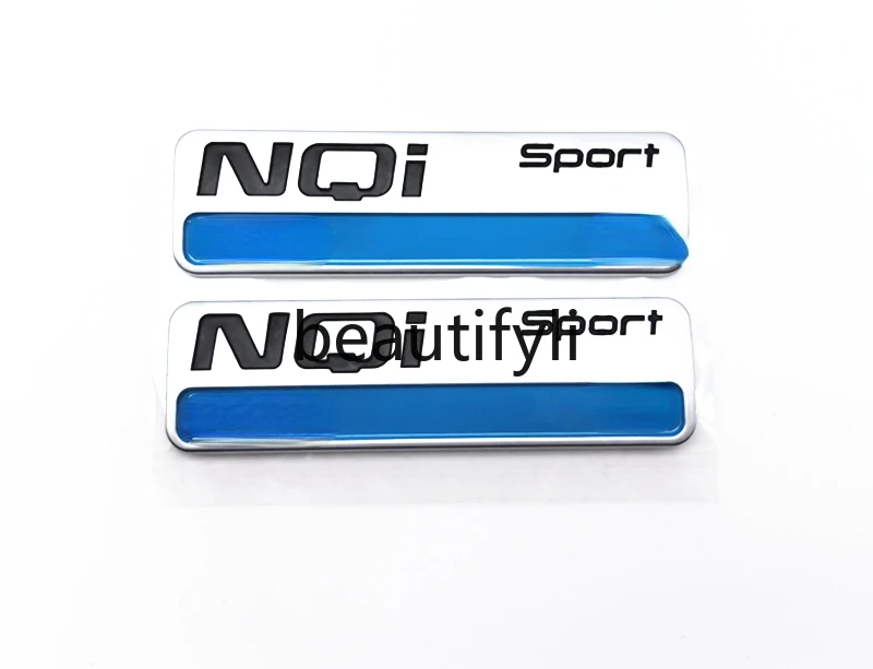 Electric new original car logo logoNQi/NGT/UQi + logo car body hard label original factory