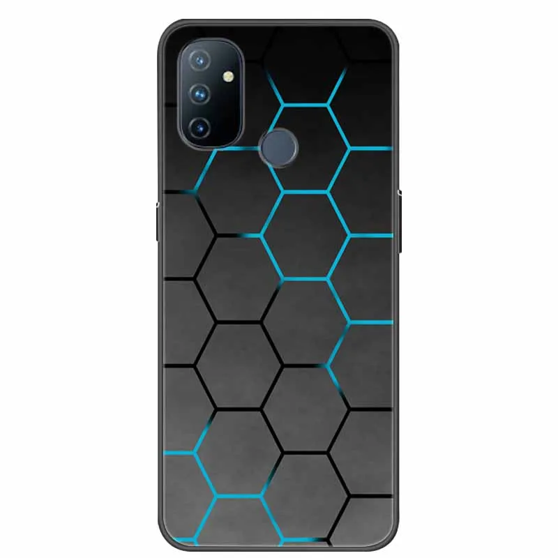 For OnePlus Nord N100 Case Luxury Silicone TPU Soft Phone Back Cover Cases for OnePlus Nord N100 BE2013 Protector Lovely Coque