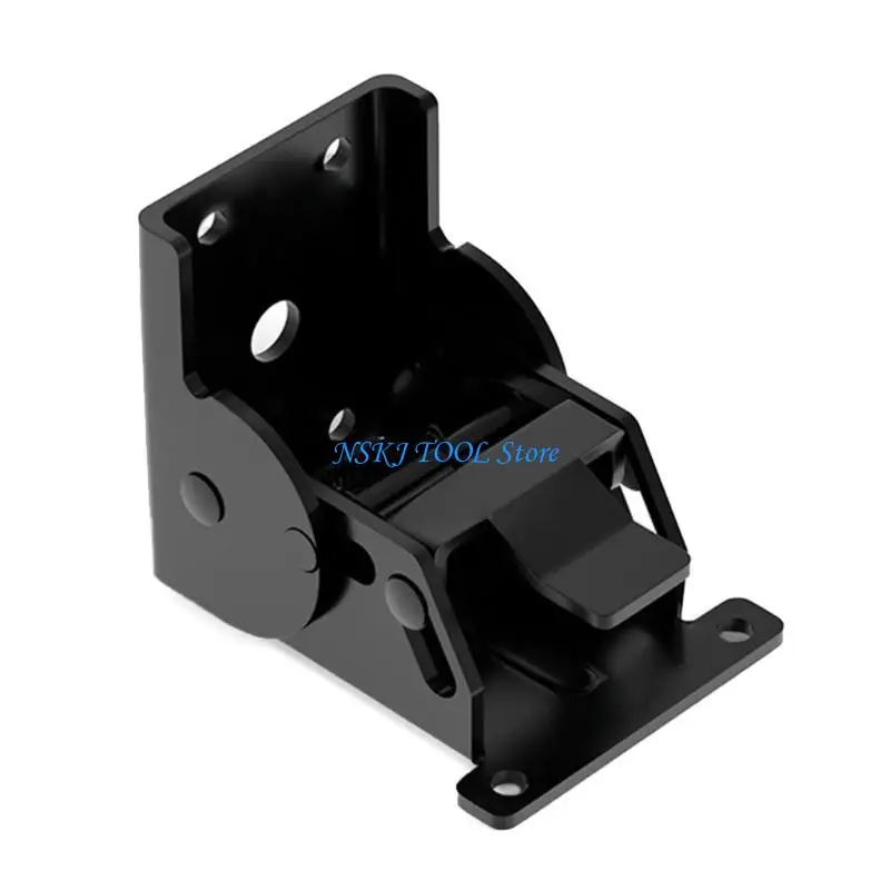 L8RC Folding Lock Extension Hinges 90 Degree Locking Designs Hinge Hardware Suitable for Table Legs & DIY Furniture Projects