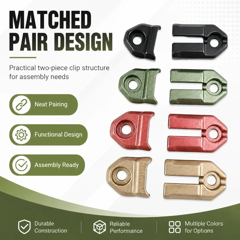Wear‑Resistant Alloy Position Mount Plate Matte Finish Handcraft Hobby Replacement Hardware Accessory