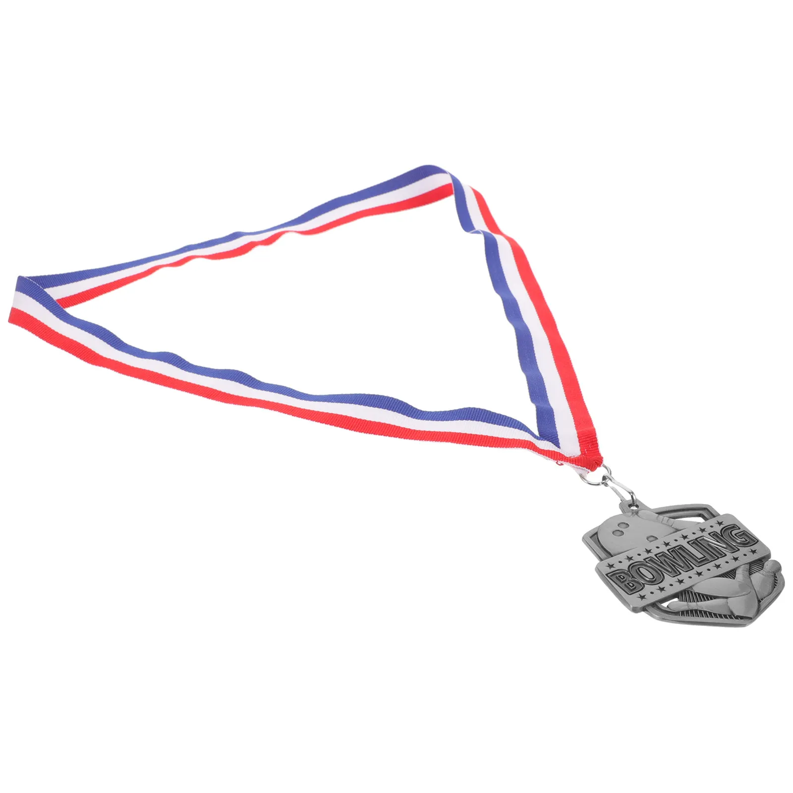 Bowling Medal High Quality Zinc Alloy Smooth Surface No Burr Delicate Design Award Medal for Bowling Competitions Parties Games