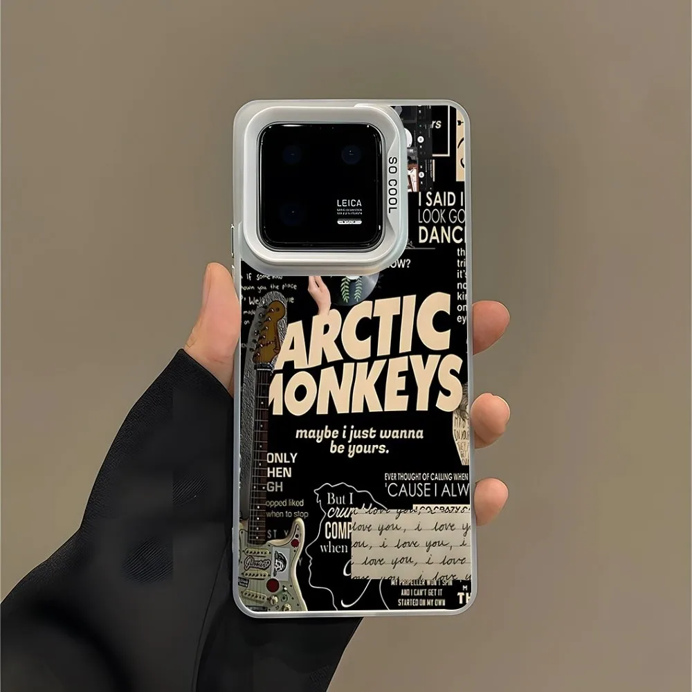 جراب هاتف فضي ملون لقردة القطب الشمالي ، حافظة لهاتف sabula A14 ، A14 ، 34 ، 53 ، 54 S ، 20 ، 21 ، 22 ، 23 ، 24 FE PLUS ، Ultra ، عرض خاص