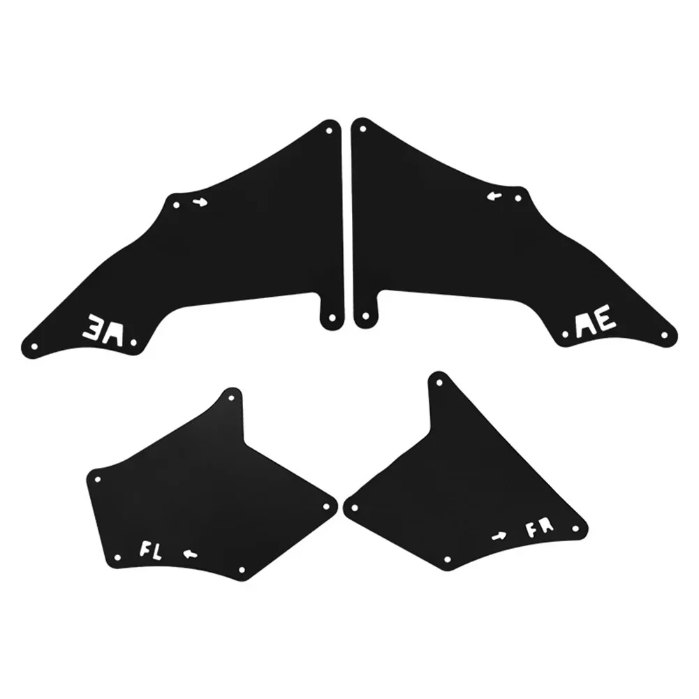 

For Vehicle Protection EVA Rubber Mudguard Front Wheel Mudguard Car Maintenance Easy Installation Fender Mudguard