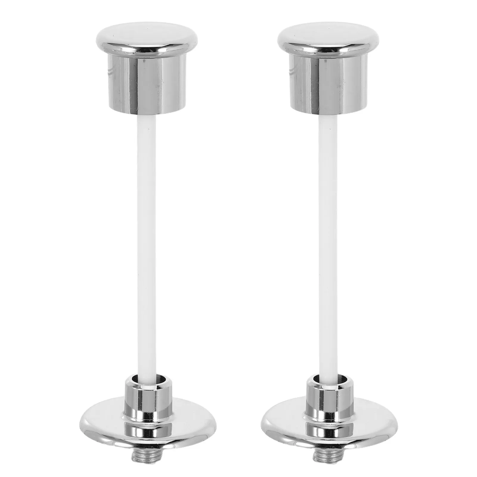 2Pcs Metal Toilet Flush Pull Button Replacement For Toilet Replacement Hotel Bathroom Lever Easy