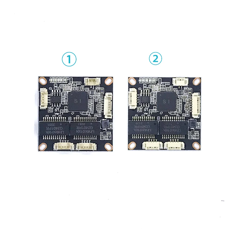 38mm Industrial Ethernet Switch industrial 4 port 10/100M rede ethernet interruptor 5V/12V/15V entrada de energia temperatura-40 a 75 ℃