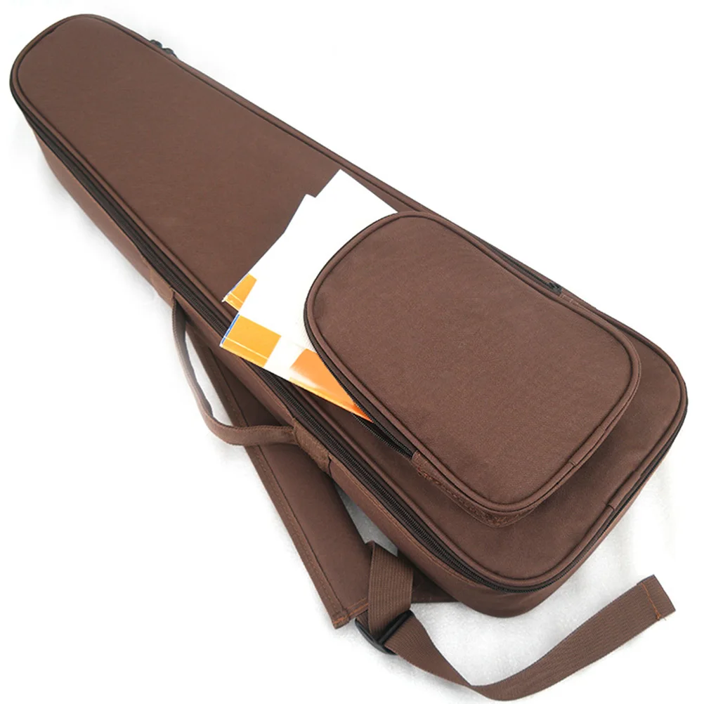 Portable Ukulele Carrying Bag Sturdy Cotton Material Dustproof Design Fashionable for Travel Performance Storage Use
