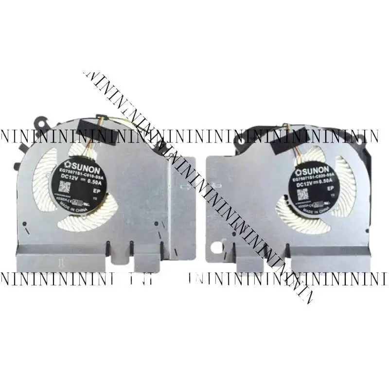 

New CPU GPU Fan for 15.6 Game Notebook GTX 1060 6G 2019 RTX 2060 GTX 1660 Ti EG75071S1-C020-S9A ' ^&^