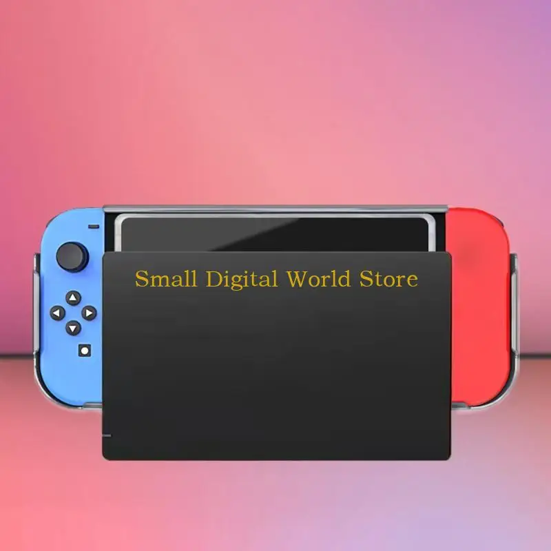 77UB For Switch OLED Model Host Integrated Protective Case PC Shockproof Protective Case Protection Cover With 6 Card Slots