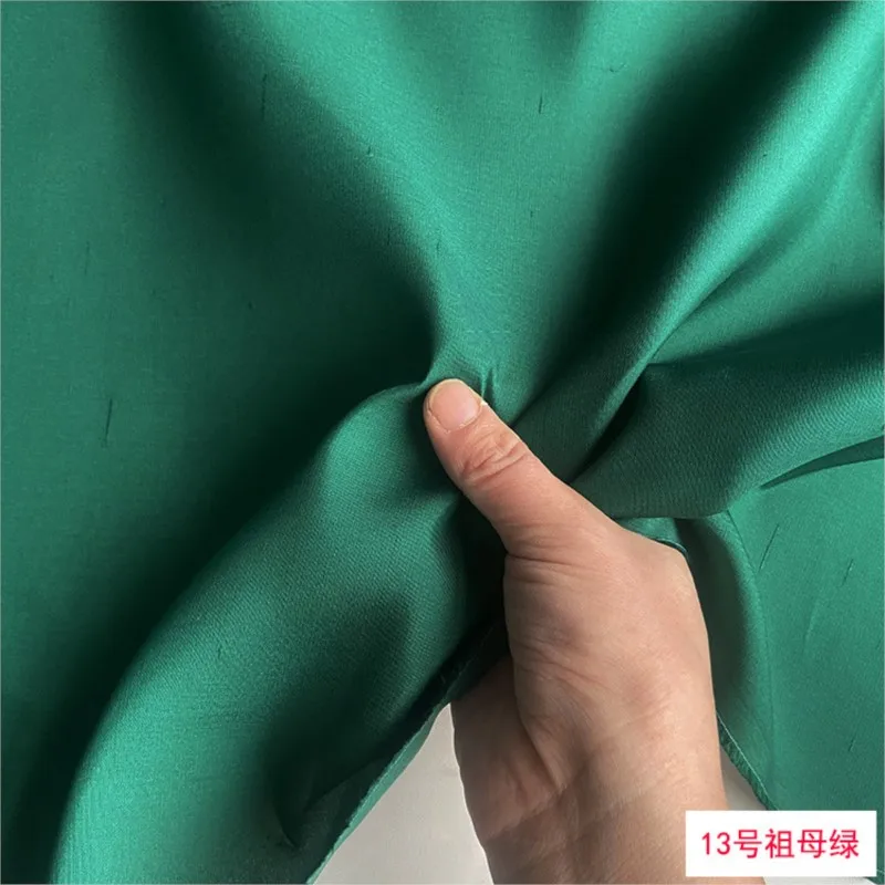 

140cm wide silk double fabric solid color cheongsam top