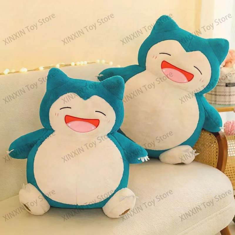 

60cm Kawaii Stuffed Doll Pokemon Snorlax Sitting Pose Plush Toy for Kids and Adults Birthday Gift Anime Stuffed Animal Wholesale