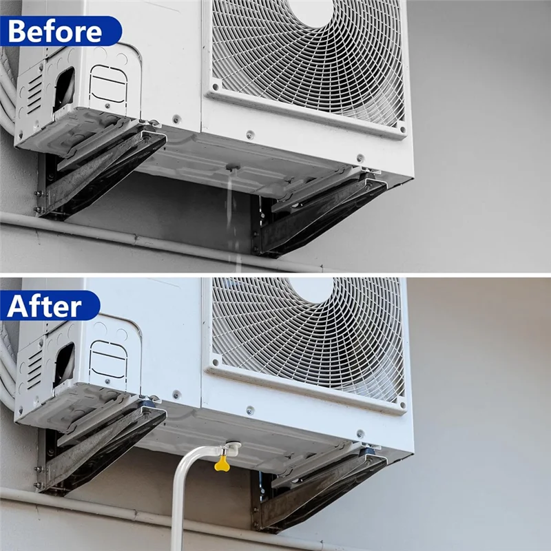 

Комплект для замены сливной трубы KYCOR-AC — универсальный комплект из 2 шт., 3-футовый сливной шланг для кондиционера — портативная герметичная конструкция