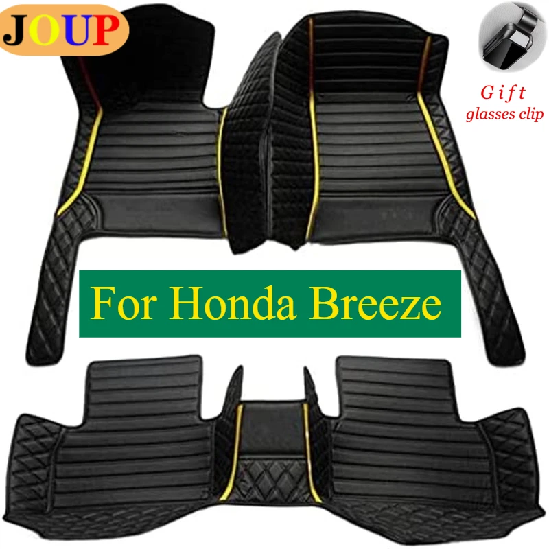 

For Honda Breeze Car Floor Mats Custom All Weather Waterproof Carpets Covers Left /Right Hand Drive
