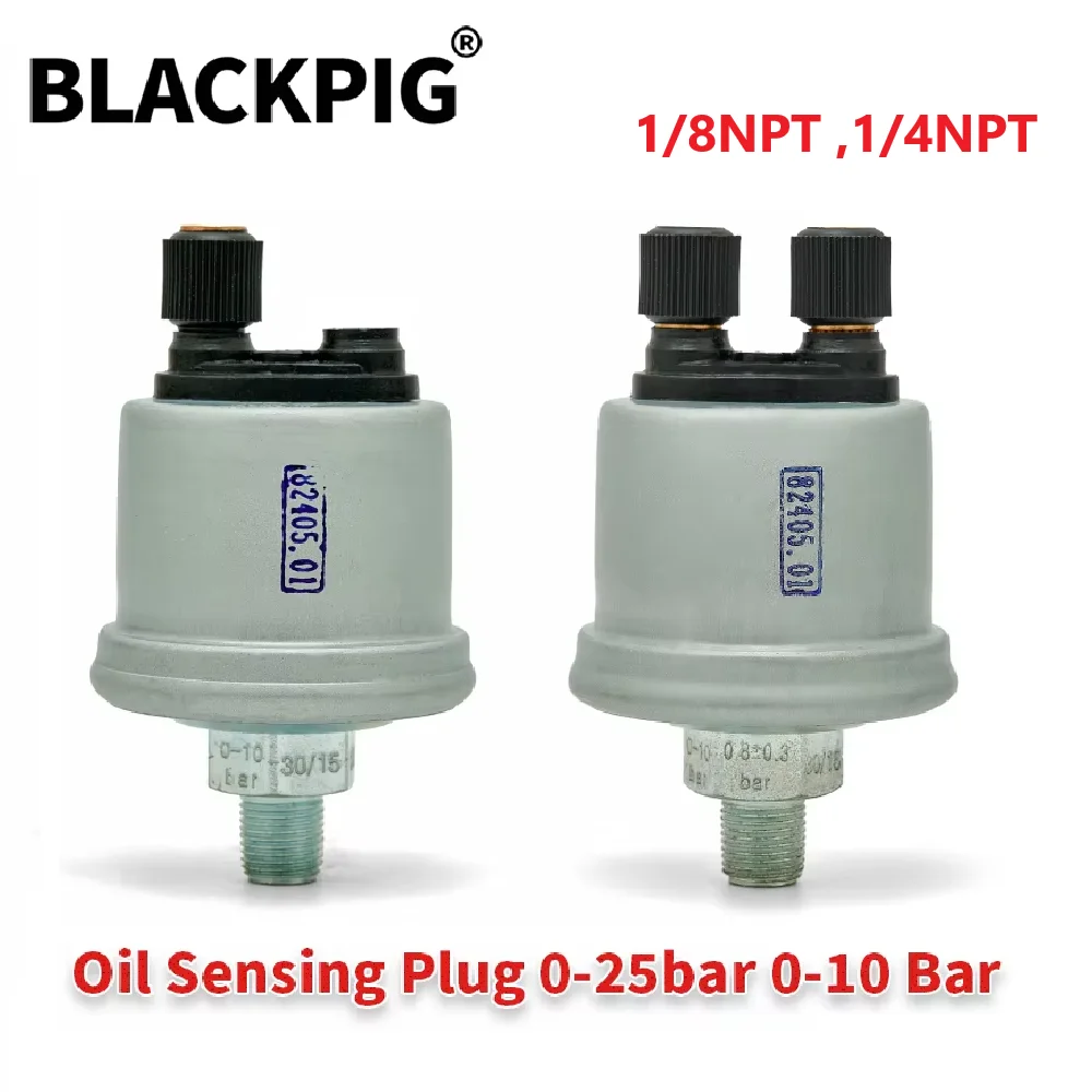 

Совместимый оригинальный 1/8NPT 1/4NPT 10 бар 25 бар дизельного двигателя VDO датчик давления масла 0-25 бар 0-10 бар 0-184 Ом детали генератора