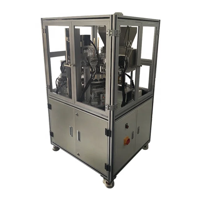 Automatic  PLC Controlled 109mm Leaf Cone Filling Machine with Paper Packaging 1 Year Warranty